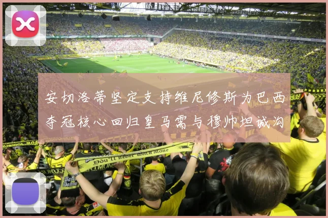 安切洛蒂坚定支持维尼修斯为巴西夺冠核心回归皇马需与穆帅坦诚沟通